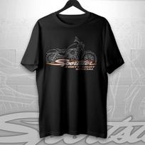 Harley-Davidson Sportster Forty-Eight 2010-2022 Motorcycle T shirt for Riders L