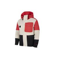 Nike Lebron Premium Utility Windproof Hooded Padded Jacket Men's Cream Beige DA6714-604 XXL