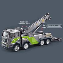 1/50 Diecast Engineering Vehicle Excavator Bulldozer Car Model Simulation Alloy Head Dumper Truck Crane Tanker Playthings designed for Children Boys