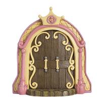 New Elf Fairy Door Miniature Garden House Decor Tree Doors Miniature Yard Art Wooden Sculptures Mini Home Garden Doors Ornaments