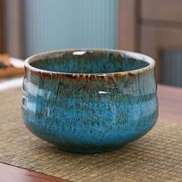 Traditional Ceramic Tea Matcha Bowl Durable Handmade Green Tea Maker Cup for Japanese Matcha Preparation Kitchen Supplies