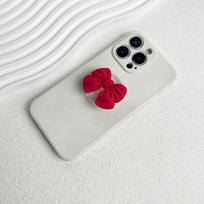 Cute Colorful Bow Phone Holder Griptok Finger Ring Stand for iPhone Samsung Case Grip Tok Socket Holder Gift for Girls