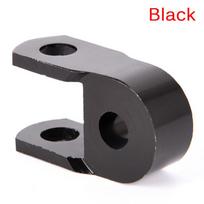 2Pcs Aluminum alloy Motorcycle Motorbike Dirt Bike Shock Absorber Height Extender Jack Up Riser juoda