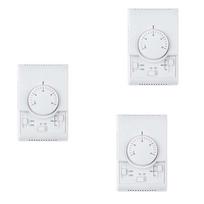 ABUL-3X MT01 220VAC Room Mechanical Thermostat Air Conditioner Fan Coil Thermostat Temperature Controller Warm balta