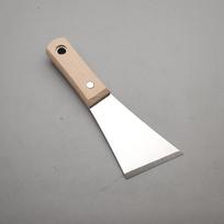 1Pcs High Quality Putty Cutter Stainless Steel Blade Solid Wood Handle Polished Scraper for House Decoration Drywall Finishing 18X6X2CM
