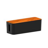 Cable Management Box, Cable Management Kit for Power Strip to Hide Wires, Cord Organizer Boxes, for Home and Office 23.5x12x11.5CM