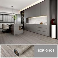 Wood-grain self-adhesive waterproof wallpaper, peel-and-stick floor decals, removable, easy installation, home decor (as the picture,1pc)