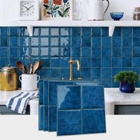 Peel-and-stick tile stickers Self-adhesive tile decals Kitchen and bathroom backsplash decor Bedroom decor (as the picture,5pcs)