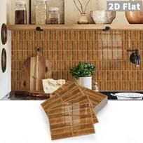 Peel-and-stick self-adhesive tile stickers Self-adhesive tile decals Kitchen and bathroom backsplash decoration Bedroom decor (as the picture,5pcs)