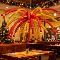Cisas Decorative Scene Arrangement Props Acrylic op Aosphere Ornaments Kindergarten Activi Photo Props Festive Ball...