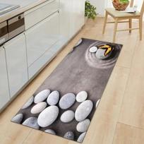 Pebble Printed Doormats For Entrance Door Non-slip Carpets For Living Room Coffee Table Floor Mats Absorbent Kitchen Rugs 40cmx60cm