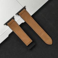 Silicone+Leather Strap For Apple Watch Band 49mm 44/42/45/38/40/41mm Accessories Bracelet for iWatch Ultra Series 9 8 7 SE 6 5 4 38MM 40MM 41MM