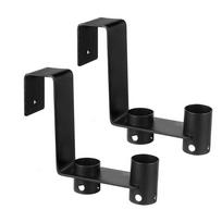 2Pcs Heavy Duty Hanging Pool Fence Hooks Easy Installation Space Saving Pool Cleaning Tool Organizer Rust-proof Multi-functional juoda