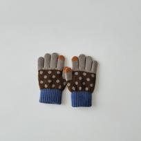 New 3-8Y Baby Gloves Cold Resistant Five Finger Children's Winter Gloves Finger Warmth Knitted Half Finger Gloves Boys Girls