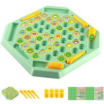 Memory Chess Game Fruit Animal Matching Chess Board Memory Flipping Chess for Kindergarten Gathering Activity