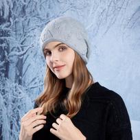 KoKossi Winter Warm Ear Protection Knitted Baggy Beanie Women Girl Fashion Accessory Anti-Cold Hats Outdoor Thickened Caps