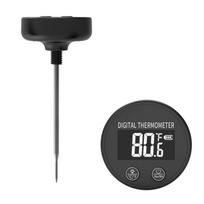Kitchen Accessories Digital Coffee Thermometer Probe Waterproof Black Temperature Tester Instant Read Food Temp Gauge Barista juoda