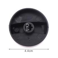 New 2PCS Black Natural Gas Stove Universal DIY Accessories Kitchen Thickened Black Plastic Gas Stove Cooker Control Knobs