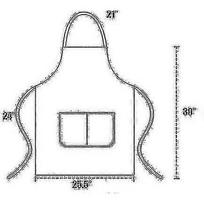 12 Pack Plain Bib Aprons With 2 Pockets - Black Unisex Commercial Apron Bulk A