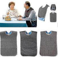 3 Pack Adult Bibs With Crumb Catcher - Washable Adult Dining Bib, Large Adult TAO