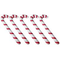 5 Pcs Christmas Aluminum Film Balloon Outdoor Christmas Inflatables Christmas Lawn Inflatables - DD