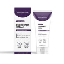 West&Month Body Care Cream Cleanses Armpit Odor And Sweats For A Long Time With A Light And Refreshing Fragrance