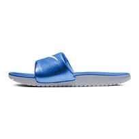 (GS) Nike Kawa Slide Blue White Slippers Kids' 819352-400 EU 40