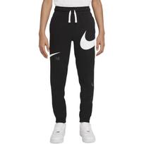 (GS) Nike Large Logo Printing Knit Sports Pants/Trousers/Joggers Boy Black Kids' DD8721-010 XL