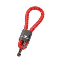 For Chevrolet Spark Captiva Cruze Tracker Orlando Trax Car Accessories Custom LOGO Braided Rope Keyring Metal Keychain