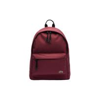 Lacoste Front Logo Zip Backpack Unisex Backpacks Red NH4099NEM94 Red