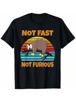 Not Fast Not Furious Sloth T-Shirt1 S