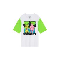 adidas Originals X Jeremy Scott T-Shirts 'White Green' Men's H53371 XL