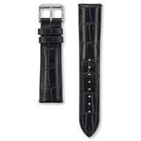 Seiko Watch Replacement Genuine Cowhide Leather with Crocodile Embossed Cowhide Leather Rubber Lug Width Buckle Width Smart Change [Seiko Watch] Band,