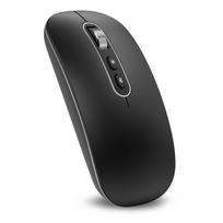 Wireless Mouse (BT 5.1+2.4G) Bluetooth Silent Type-C Rechargeable Portable Compact Lightweight Ambidextrous Wireless Mouse Compatible with