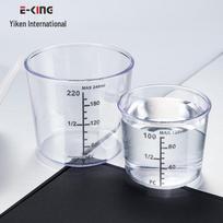 Dragon King High Transparency Drop-proof Fish Bait Measuring Cup Set – 2 Pieces Measuring Cup