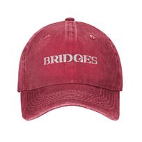 Fashion Bridges Logo Death Stranding Baseball Cap for Unisex Women Distressed Washed Headwear  Outdoor Summer  Adjustable Caps Hat One Size