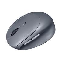 Sanwa Supply Silent Bluetooth Compact Ergonomic Mouse (Rechargeable, 5 Buttons, Black) MA-EBBS522BK