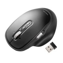 Sanwa Supply Bluetooth Wireless Mouse (with high-speed scroll, tilt wheel, and side wheel) MA-WBIRS635BK