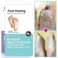 1+1 Addictive Foot Pack, Foot Exfoliation Peeling Foot Mask, Heel and Sole Callus Crack Softener, Foot Care