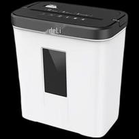 Deli 9939N Cross-Cut 6-Sheet Paper Shredder CN plug (adapter included)