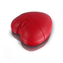 Wireless Bluetooth Mouse, Cute Heart Shape, Silent Design, Lightweight Portable, 2.4GBluetooth Dual Mode, Optical, 1000DPI, Gift for KidsWomen,