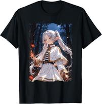 Frieren Name Tee Anime Manga Video Game Men Women T-Shirt All Size S-4XL XL