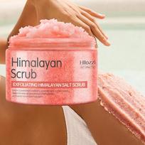 Himalayan Salt Scrub - Deep Cleanse, Exfoliate, Whiten, Remove Dead Skin, Smooth & Elastic Skin - Bathing Body Care