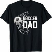 Soccer DAD _ Football _ Futbol _ Parents _ Goal _ Gift T-Shirt S įvairiaspalvis