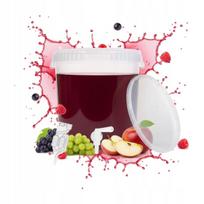 Pojemnik Fermentacyjny 33L Wiadro Bezbarwne Kran Rurka Na Wino Piwo