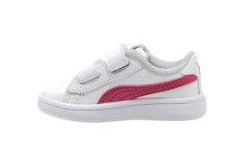 Puma Smash v2 Infant 'White Magenta Haze' 20