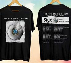 Styx The New Studio Album Crash Of The Crown 2026 T-shirt size S-5XL S