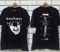 Bauhaus Band 90s Basic Black 2 Side Short Sleeve Unisex Shirt L