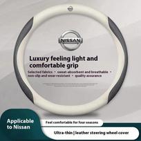 Car Steering Wheel Cover Nissan Qashqai Juke X-Trail Patrol Note Leaf Altima Maxima Micra Murano Rogue Pulsar Sentra Teana Tiida