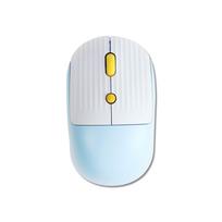 [Bluetooth & 2.4GHz] Silent Bluetooth USB Wireless Mouse, Type-C Rechargeable, 3-Stage DPI Switching, 7-Color LED Light, Small, Lightweight, High